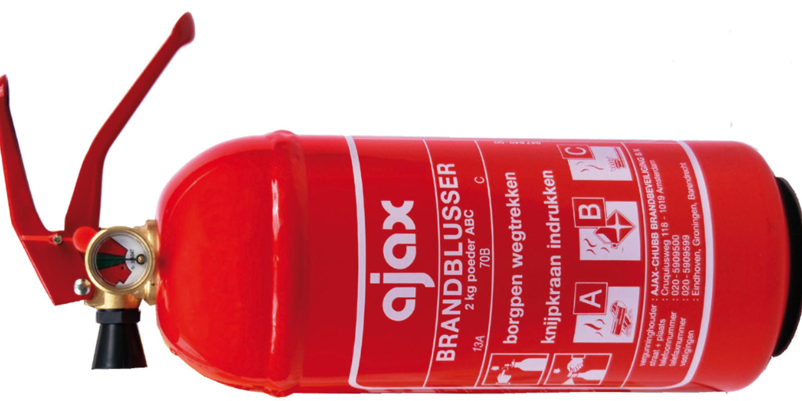 Ajax KP2 poederbrandblusser